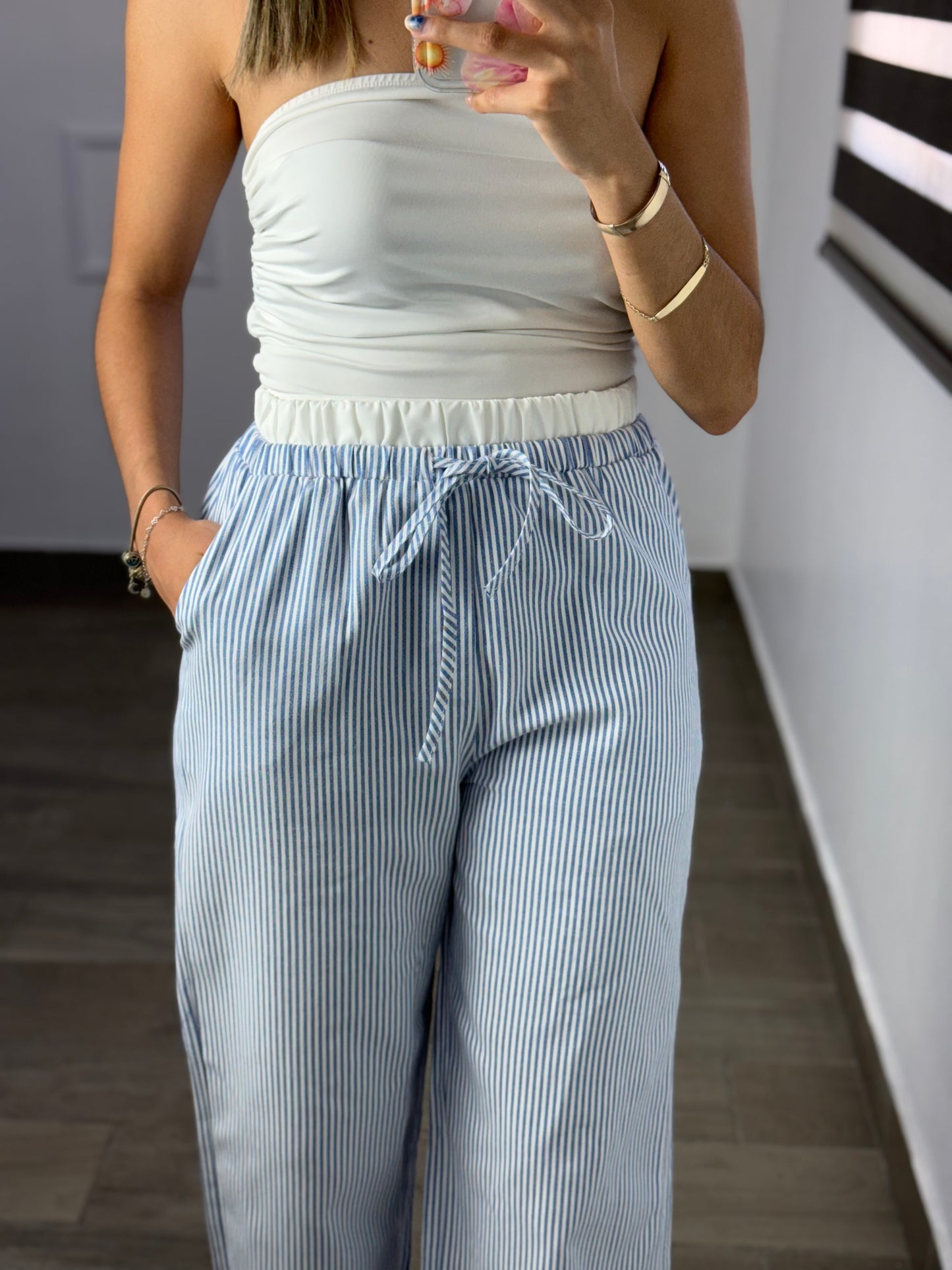 PANTALON RAYAS BLUE