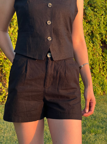 SHORT LINO BLACK