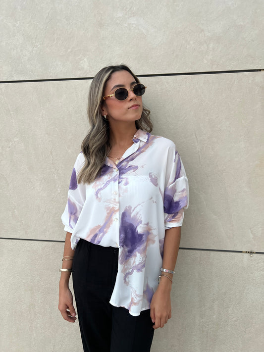 CAMISOLA TIE-DYE LAVENDER