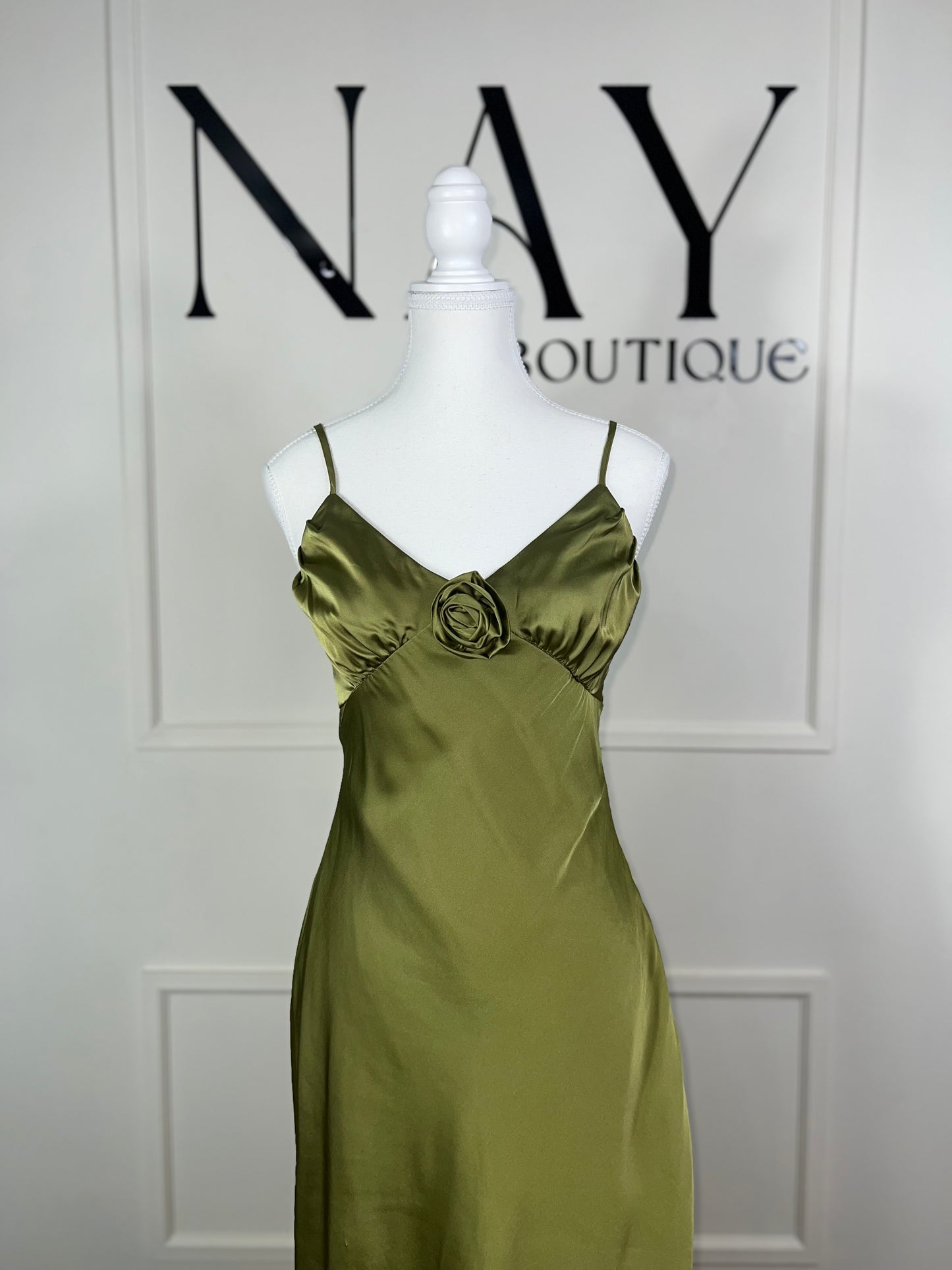 VESTIDO OLIVE FLOWER