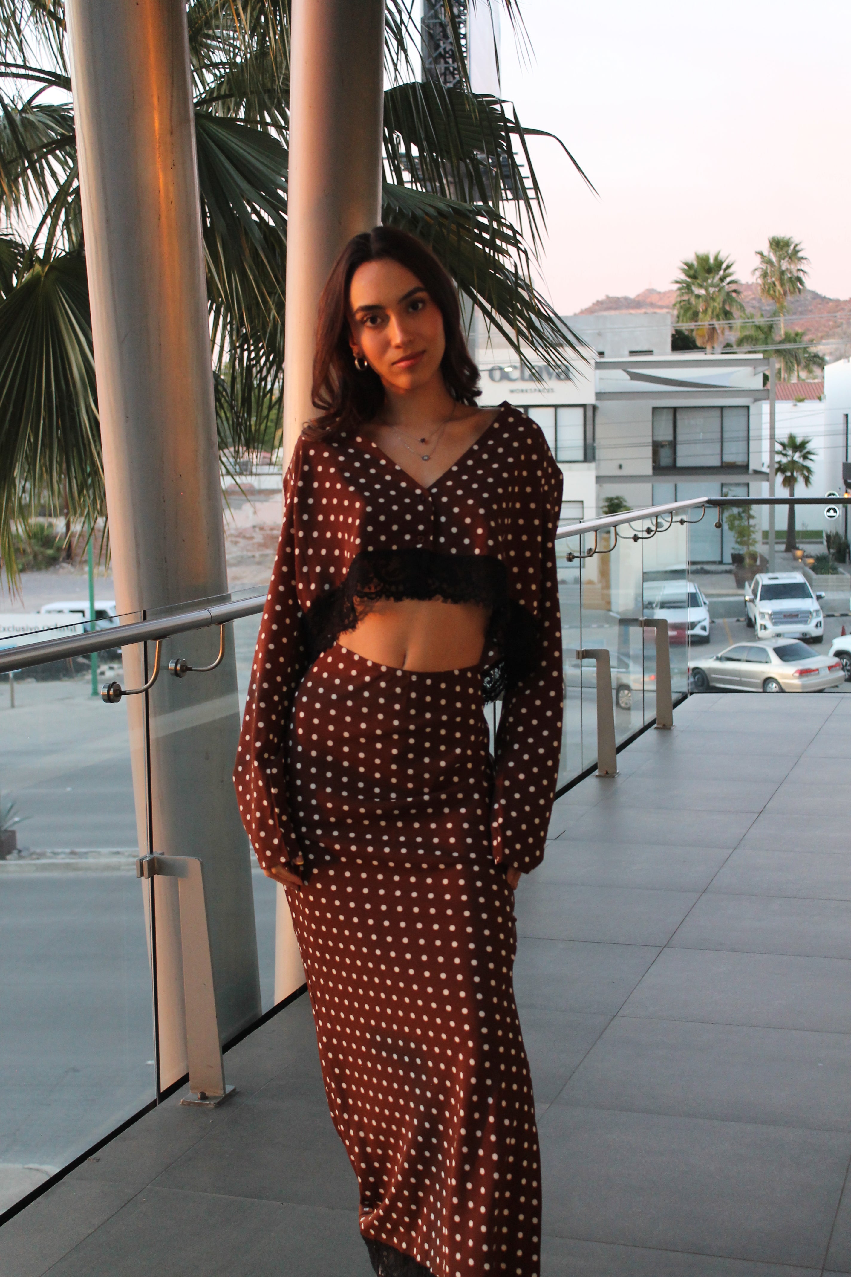 CONJUNTO POLKA DOTS ESPRESSO