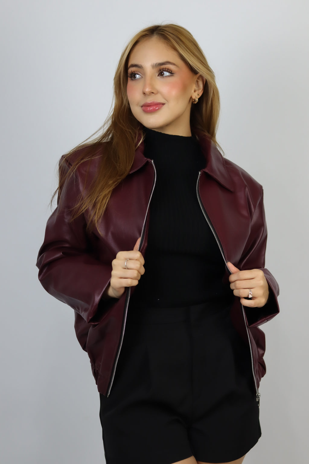 JACKET BURGUNDY