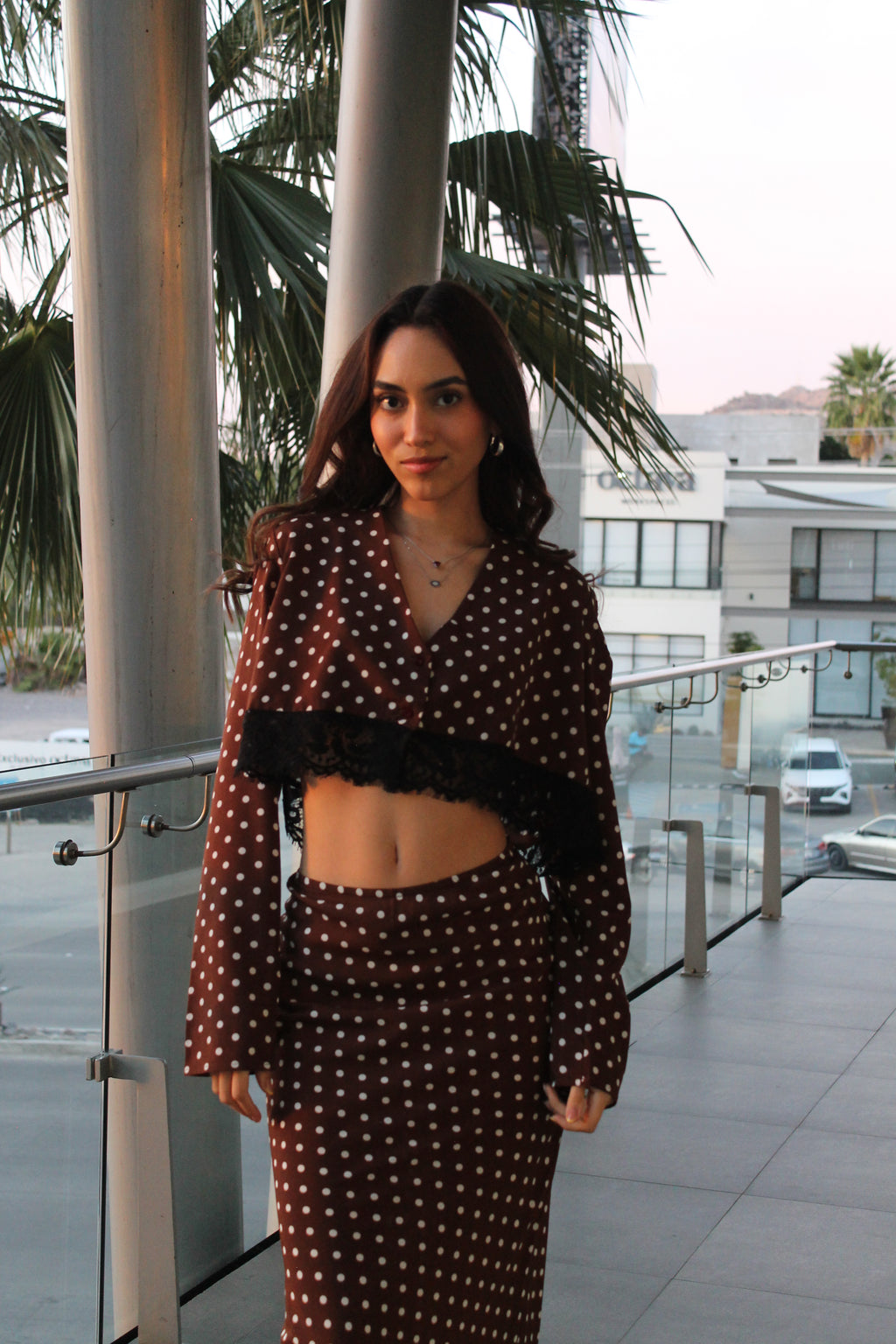CONJUNTO POLKA DOTS ESPRESSO