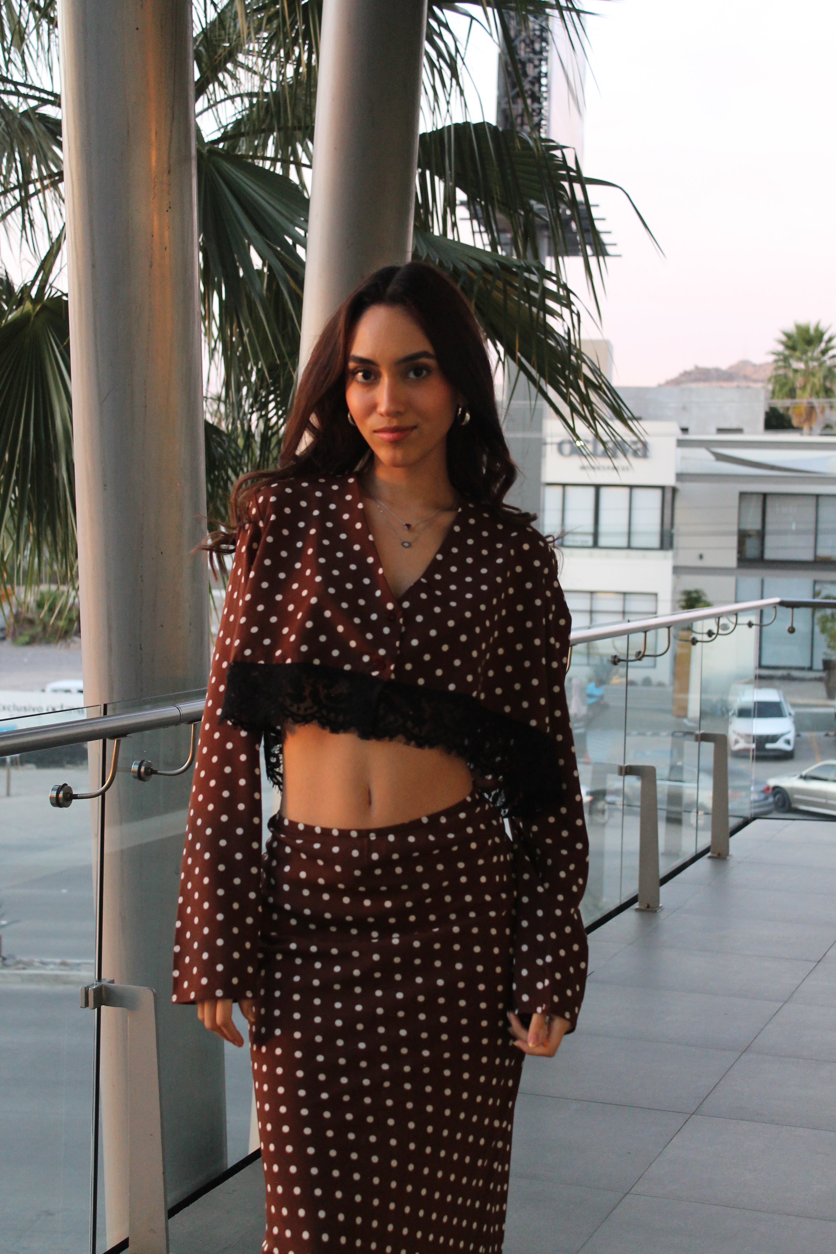 CONJUNTO POLKA DOTS ESPRESSO