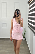 FALDA SHORT SOFT PINK