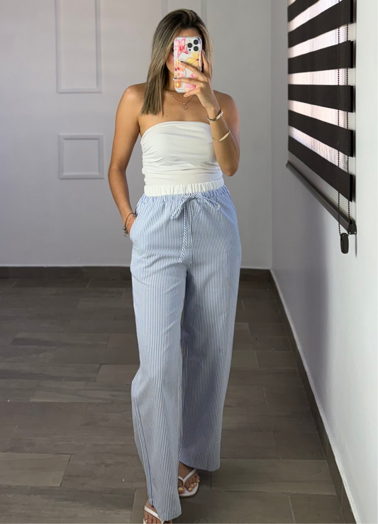 PANTALON RAYAS BLUE