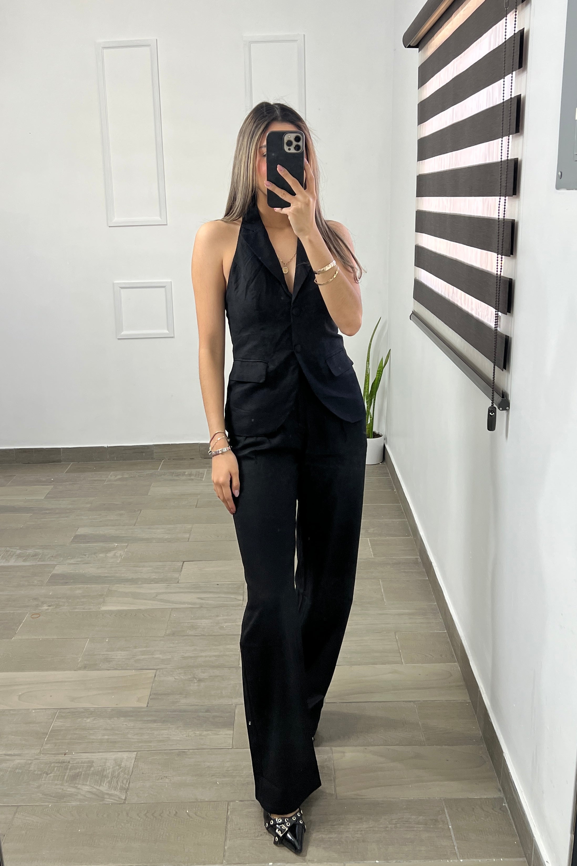 PANTALÓN WIDE BLACK