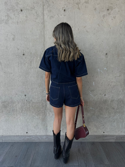 DARK DENIM SET