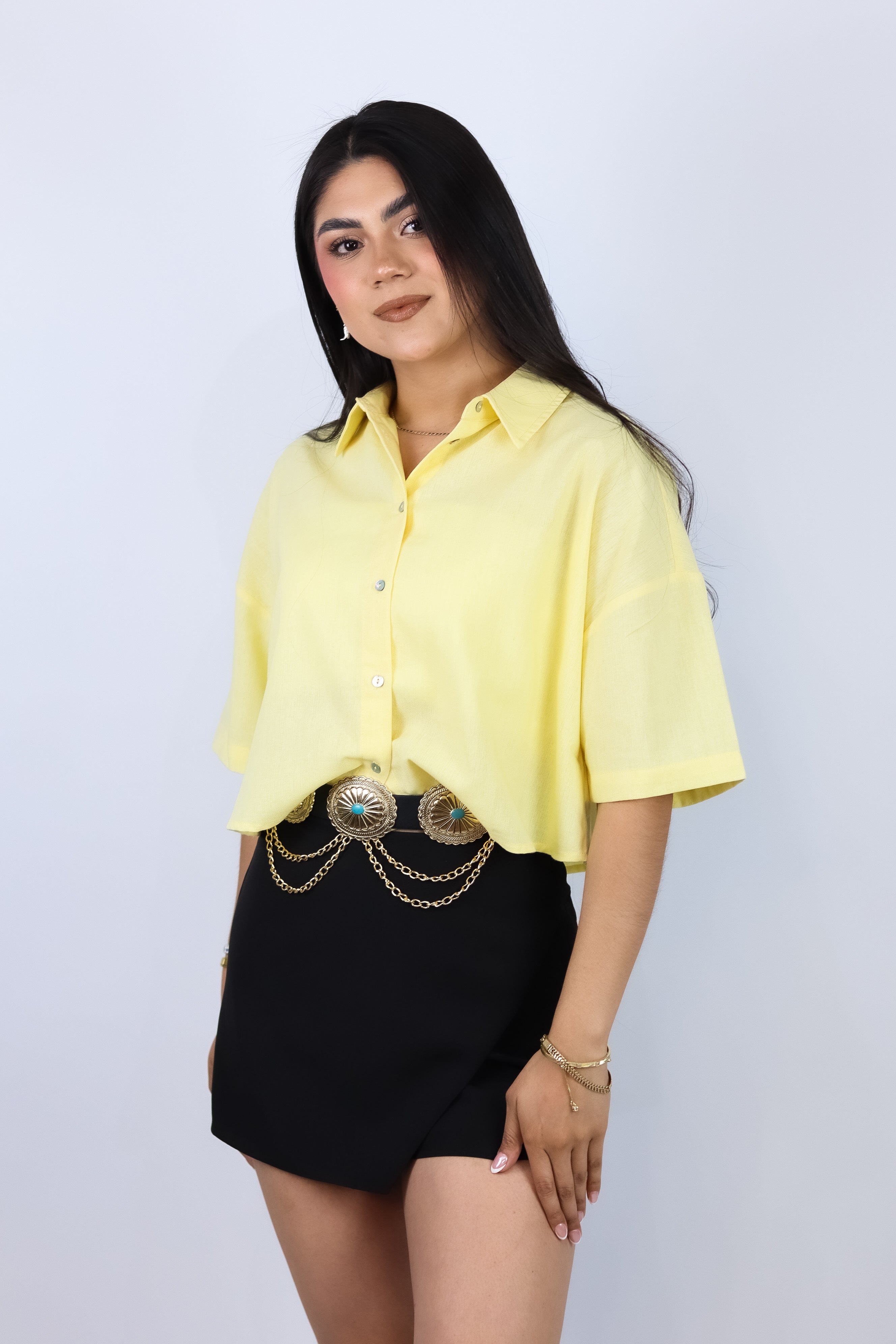 CAMISA CREAMY YELLOW