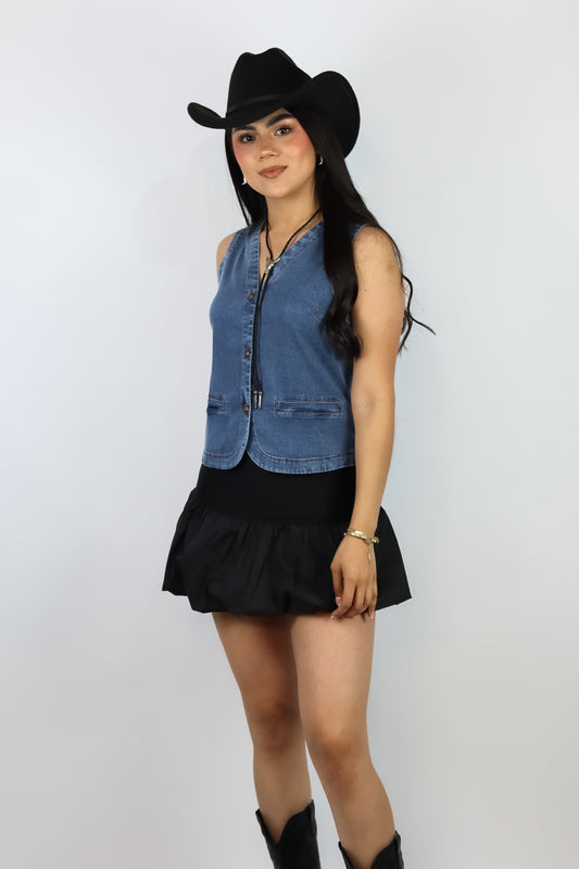FALDA NEGRA BUBBLE