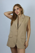 CHALECO BLAZER OVERSIZED