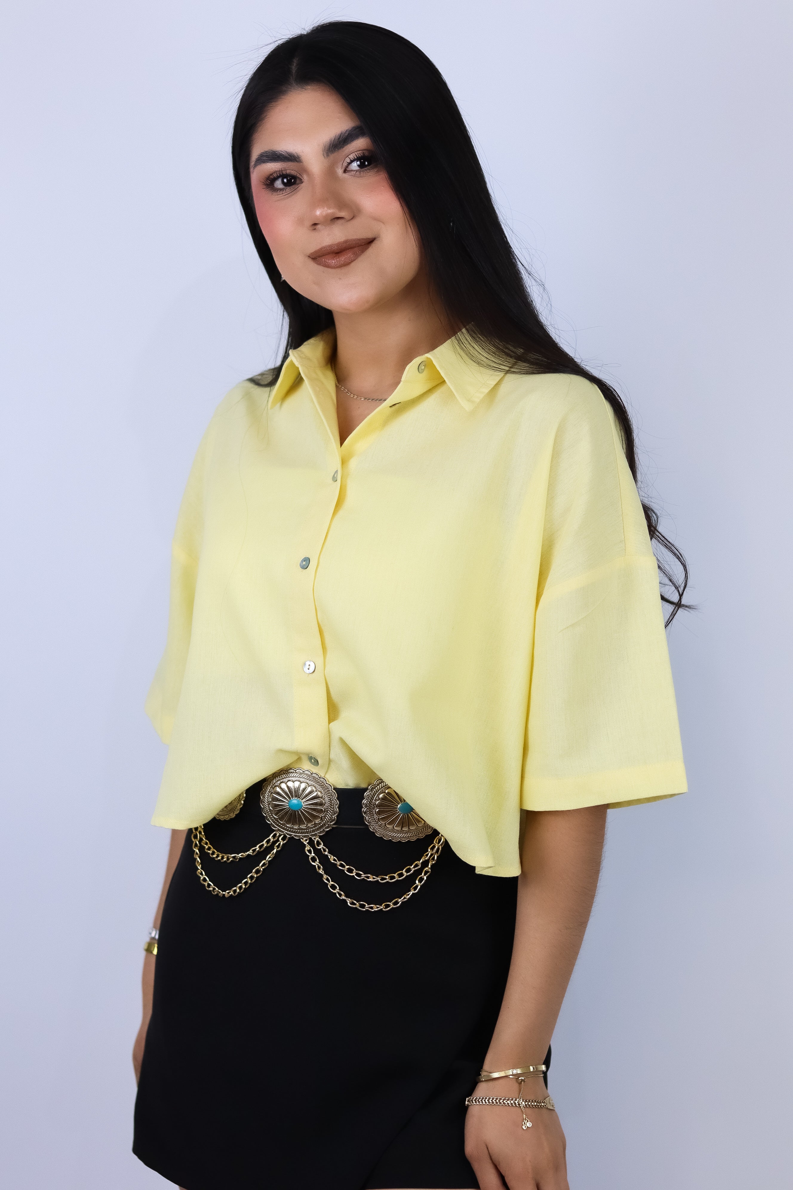 CAMISA CREAMY YELLOW