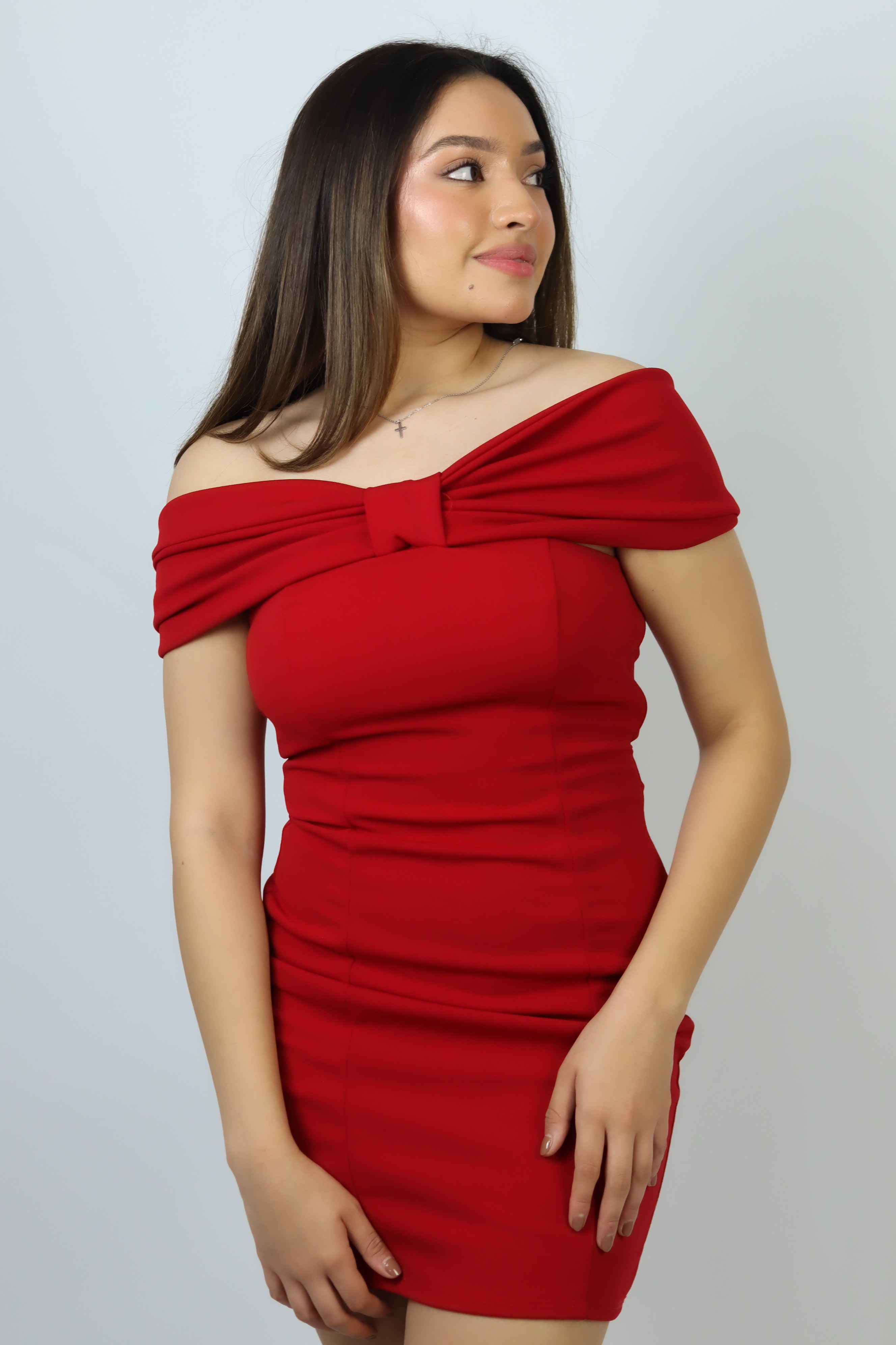 VESTIDO CHERRY BOW