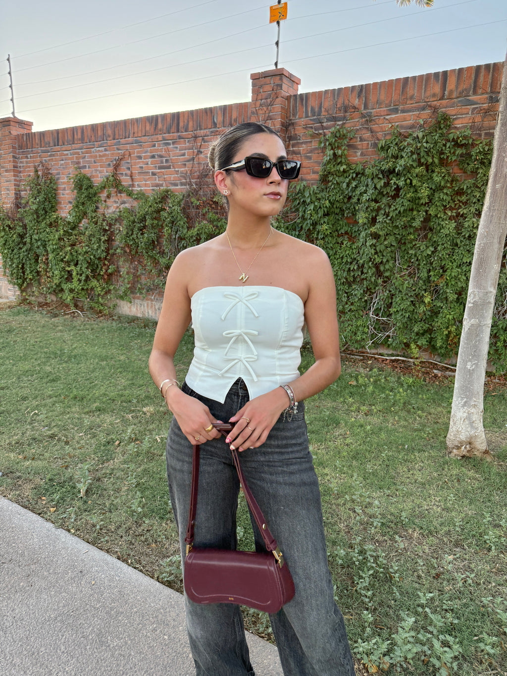 TOP BLANCO STRAPLESS