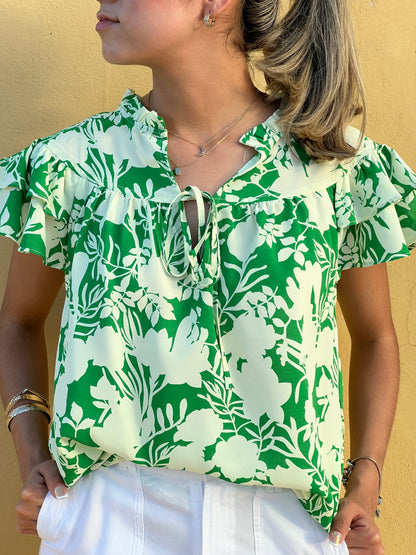 BLUSA GREEN MULT