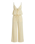 CONJUNTO AMARILLO RAYAS