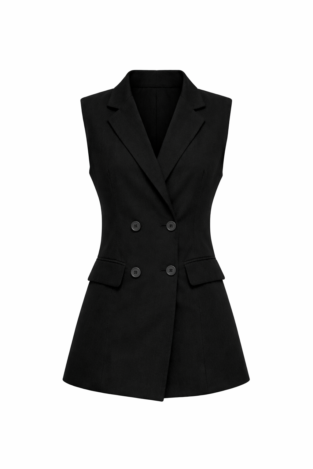 CHALECO BLAZER NEGRO