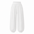 PANTALÓN GLOBO BLANCO