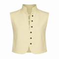 CHALECO AMARILLO BOTONES