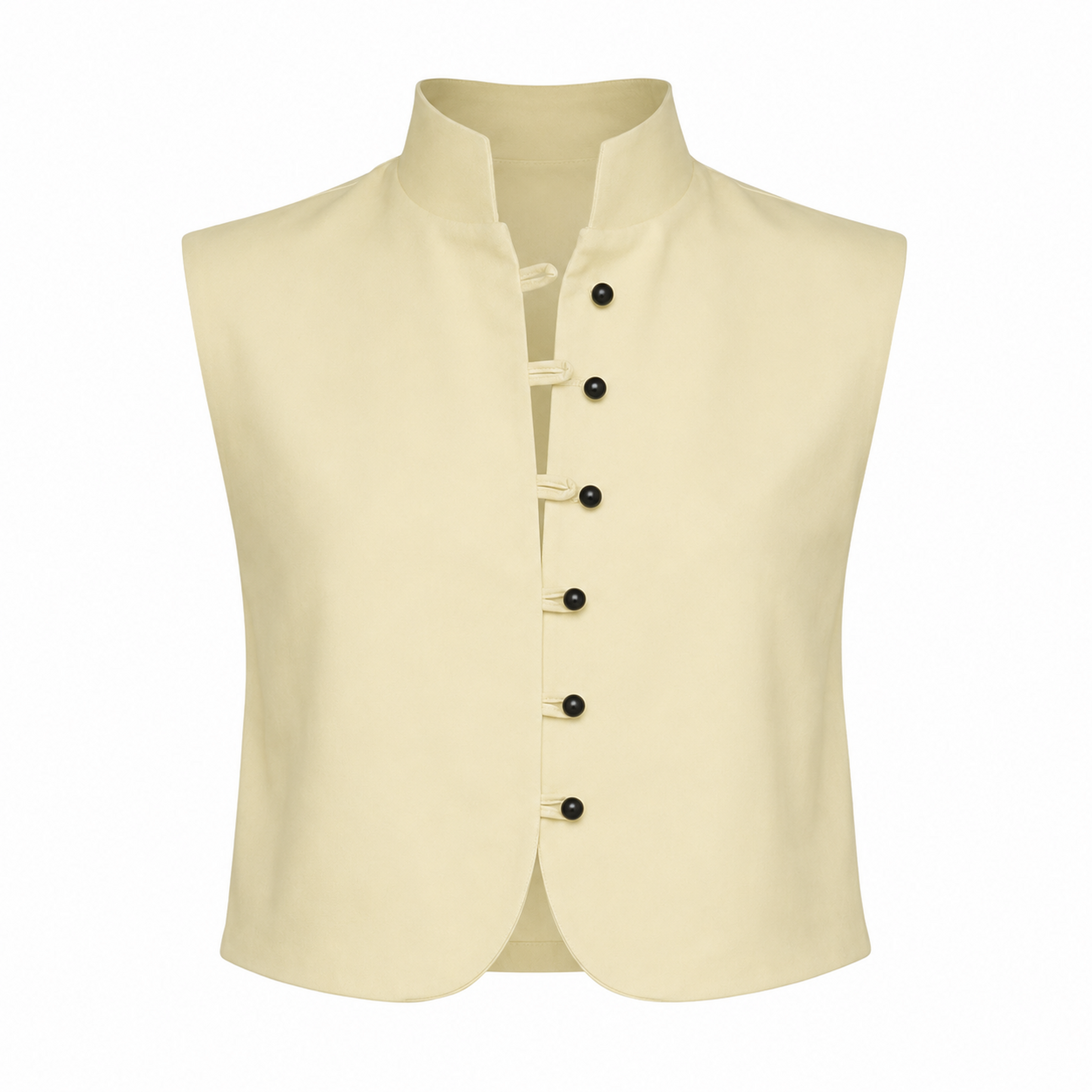 CHALECO AMARILLO BOTONES